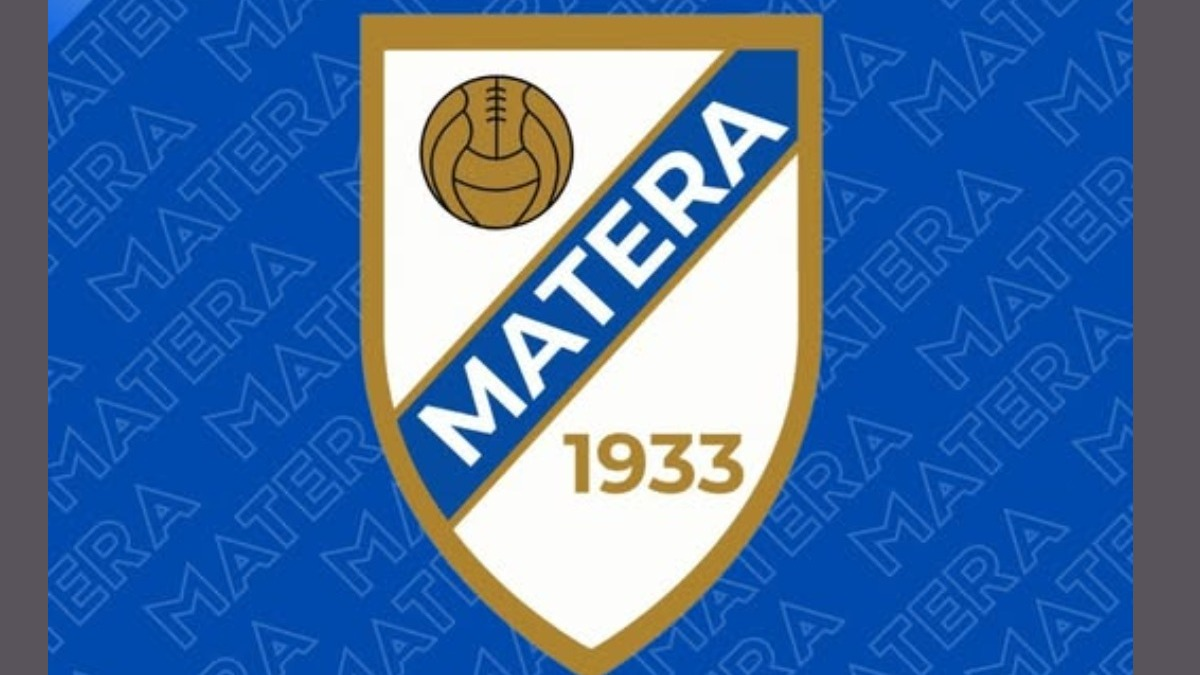 Il nuovo stemma del Matera (tuttocampo)