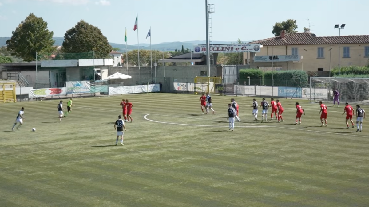 Serie D, gir. E. Pari tra Scandicci e Siena: le azioni salienti del match