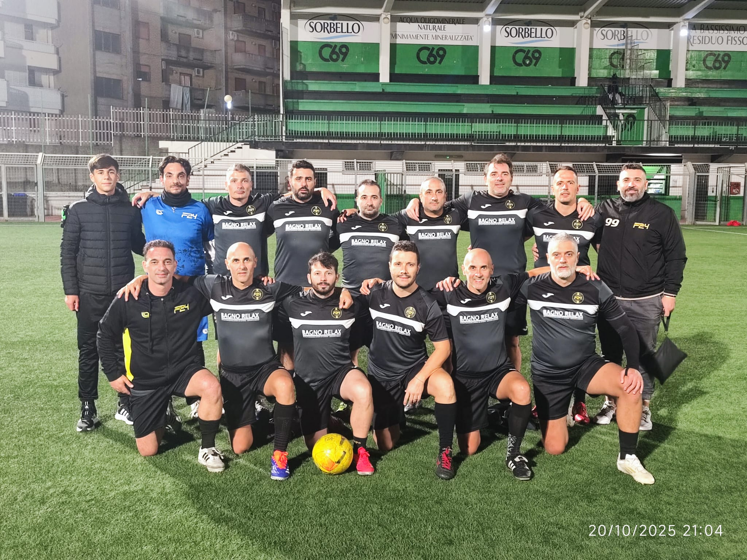 Scheda F24 Calcio - Amatori CSI Messina - Calcio a 7 Over 40 Sicilia